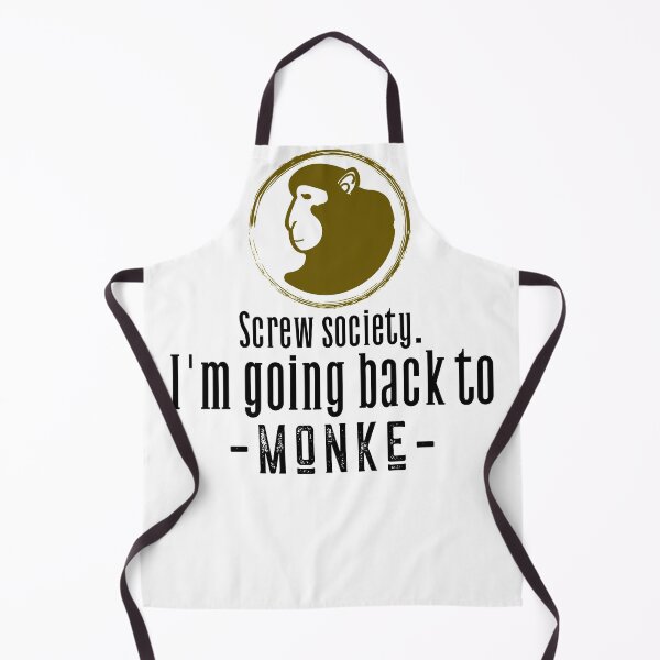 Item preview, Reject humanity return to monke. designed and sold by CocoAndMore.