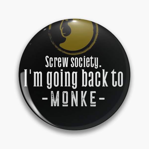 Item preview, Reject humanity return to monke. designed and sold by CocoAndMore.