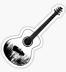 Acoustic Guitar Sticker