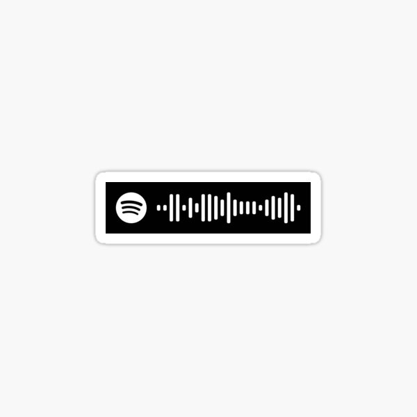 Love Scars Trippie Red Spotify Code Sticker By Fran3156 Redbubble - xxxtentacion f ck love roblox id