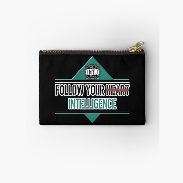 Item preview, INTJ quote saying: Follow your intelligence instead of your heart. designed and sold by CiniArt.