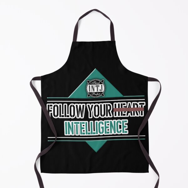 Item preview, INTJ quote saying: Follow your intelligence instead of your heart. designed and sold by CiniArt.
