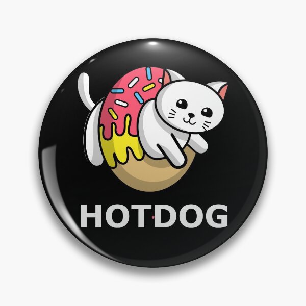 Item preview, Funny Slightly wrong cat doughnut hotdog designed and sold by AllLeftSides42.