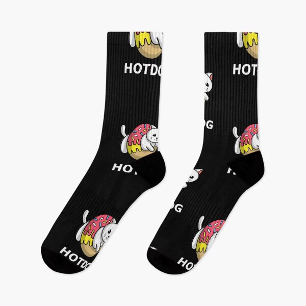 Item preview, Funny Slightly wrong cat doughnut hotdog designed and sold by AllLeftSides42.
