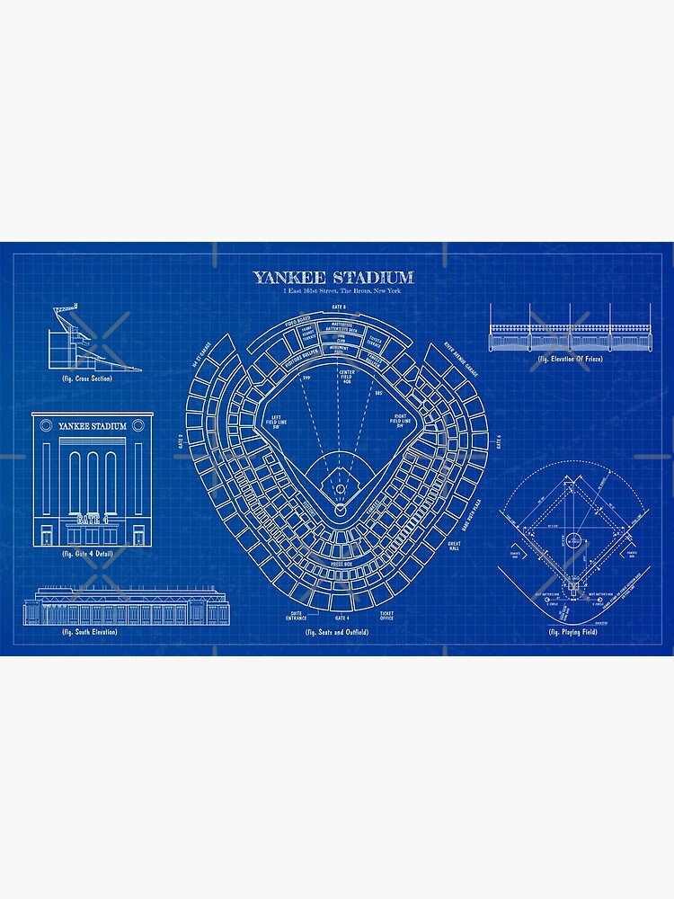 Yankee Stadium Wall Art - The Gallery Wrap Store - Paintings