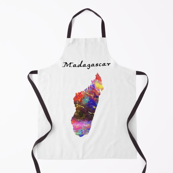 Item preview, Madagascar 625 Watercolor Map Yoga Quote Definitio designed and sold by vividpixelusa.