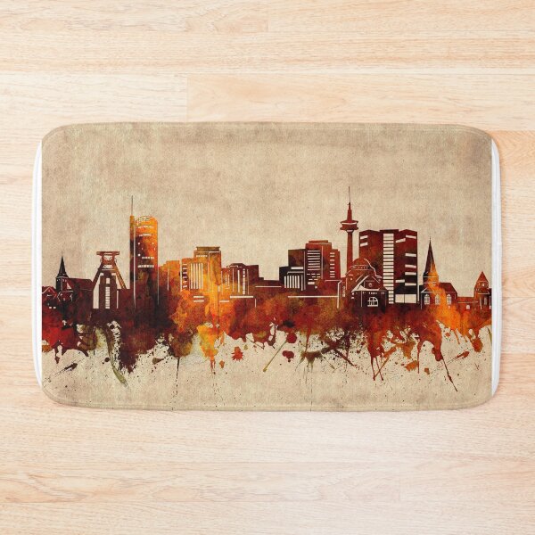 Item preview, essen skyline vintage designed and sold by BekimART2.