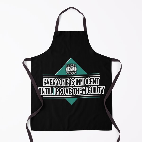 Item preview, INTJ quote saying: Everyone is innocent, until I prove them guilty designed and sold by CiniArt.