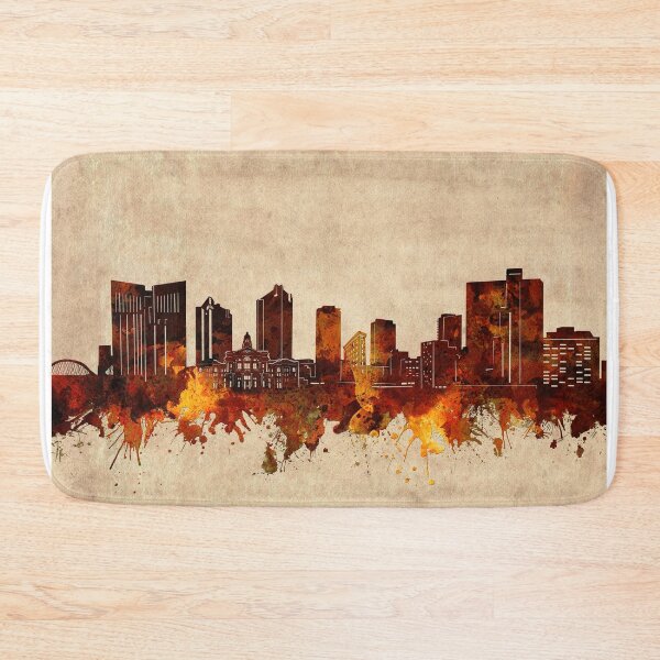 Item preview, fort worth skyline vintage designed and sold by BekimART2.