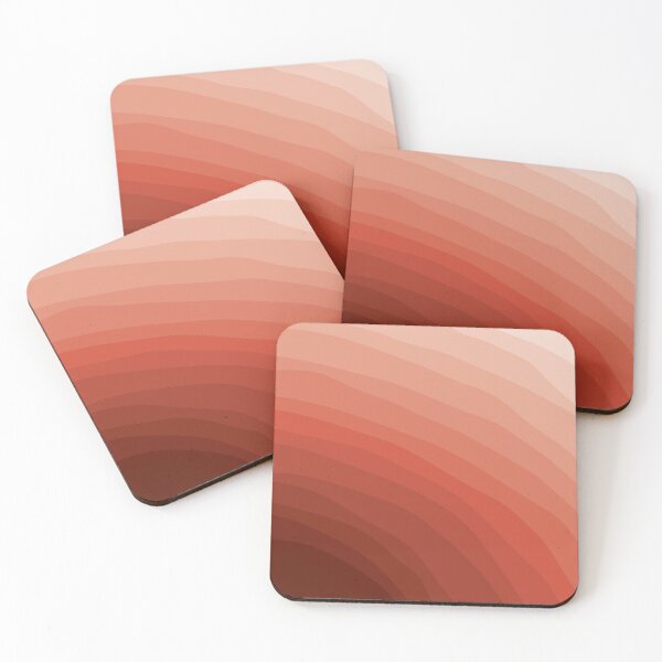 Item preview, Orange Gradient Abstract Waves 01 designed and sold by PAPER MOON art & design.