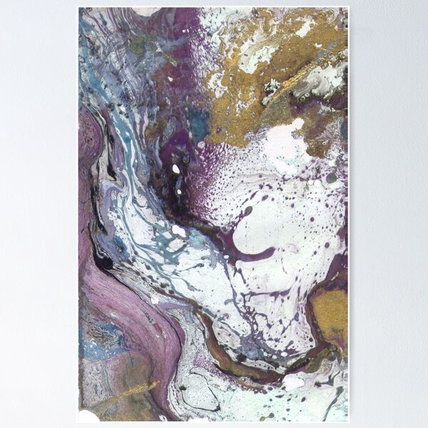 Item preview, Purple & Gold Marble Texture designed and sold by t0nksx.