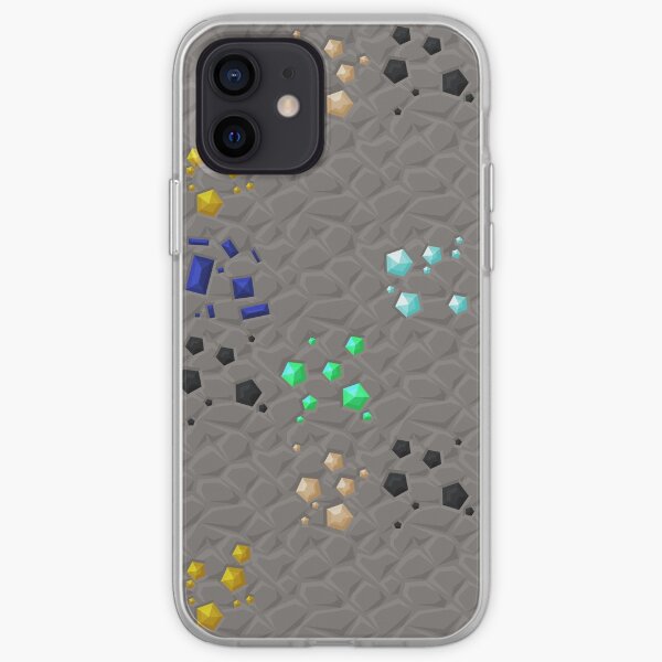 Overworld ores - PureBDcraft iPhone Soft Case