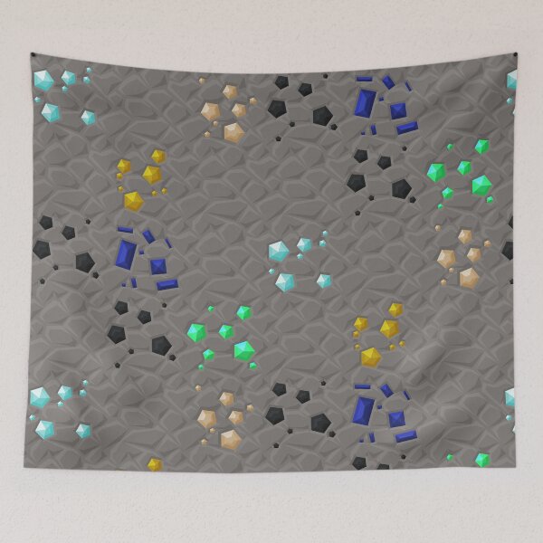 Item preview, Overworld ores - PureBDcraft designed and sold by BDcraft.