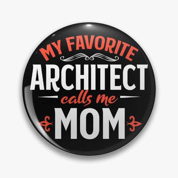 Artikelvorschau, My Favorite Architect Calls Me Mom entworfen und verkauft von majuga.
