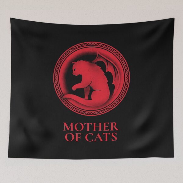Item preview, Mother Of Cats Funny T-shirt For Cats And Pets Lovers Amazing Gift designed and sold by wissem-ayedi.