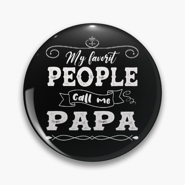 Artikelvorschau, Papa Shirt Sprüche, Opa Shirt, lustiges Papa Shirt, Geschenk für Opa, Vatertag, lustiges Shirt für Opa, meine Lieblingsleute nennen mich Papa entworfen und verkauft von Aminepop.
