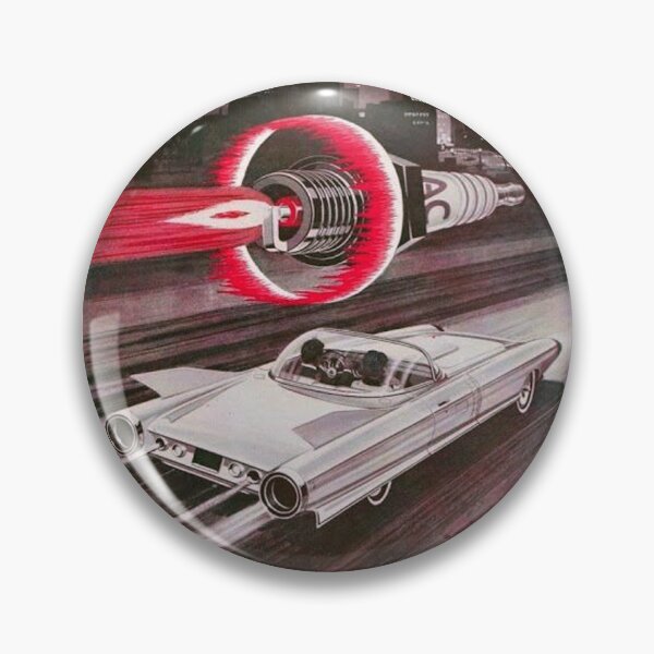 Item preview, Jetson car vintage Spark Plug Advertisement. designed and sold by OldschoolTs.