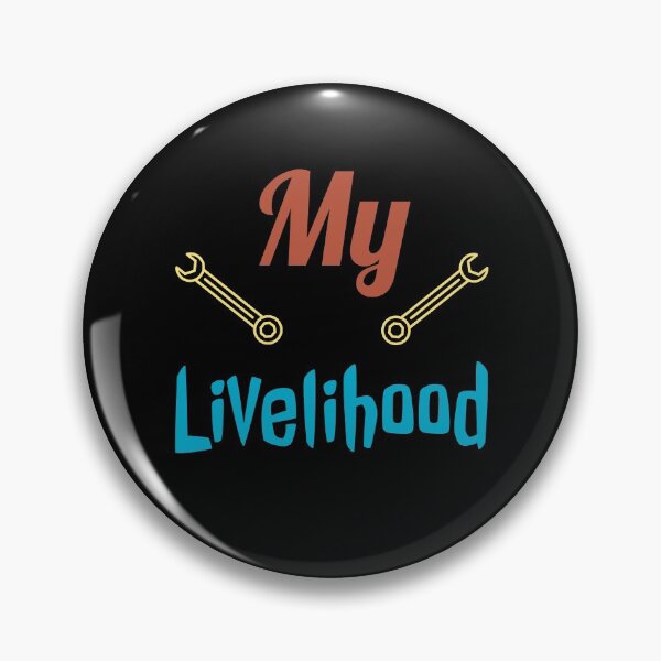 Item preview, Livelihood Mechanic design designed and sold by Brat-Cat-Shirts.