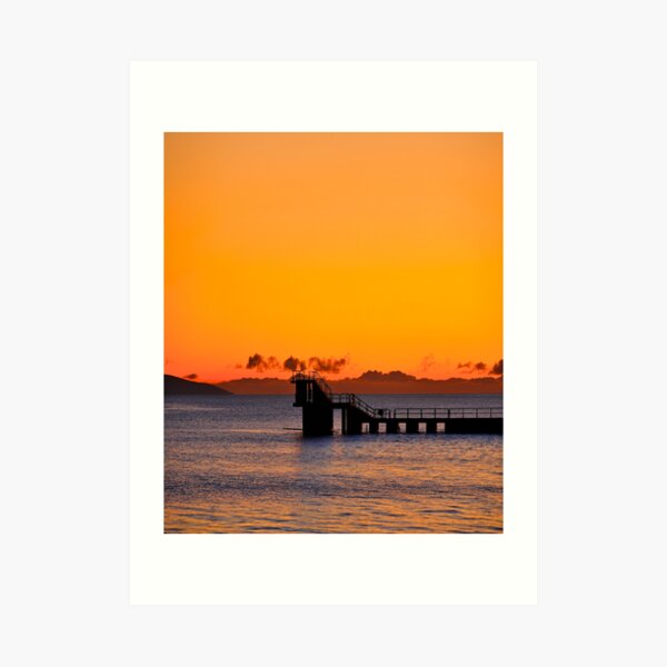 Galway Bay Sunset Art Print