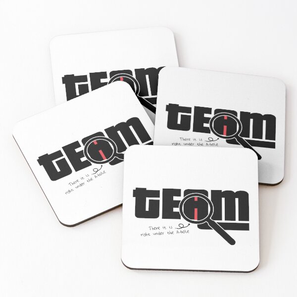 Item preview, I Found The I In Team, There it is right under the A-whole Graphic Very Funny Gift designed and sold by Van-Tees.