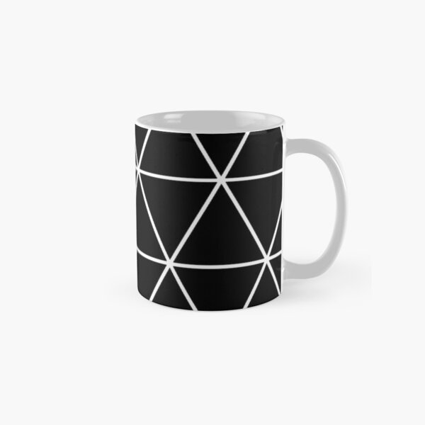 Item preview, Triangle in White and Black Pattern Design 344 designed and sold by Artnigel.