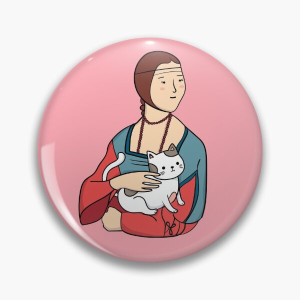 Item preview, Lady with a Cat  - Lady with An Ermine designed and sold by cannevas.
