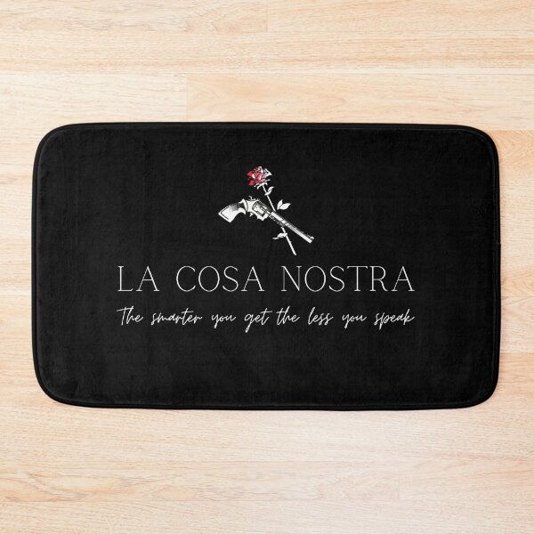 Item preview, La Cosa Nostra - White on Black designed and sold by FlyingTreg.