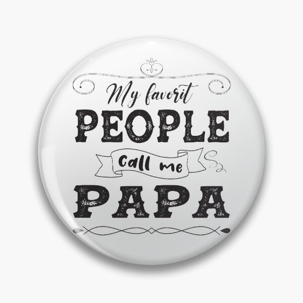 Artikelvorschau, Papa Shirt Sprüche, Opa Shirt, lustiges Papa Shirt, Geschenk für Opa, Vatertag, lustiges Shirt für Opa, meine Lieblingsleute nennen mich Papa entworfen und verkauft von Aminepop.