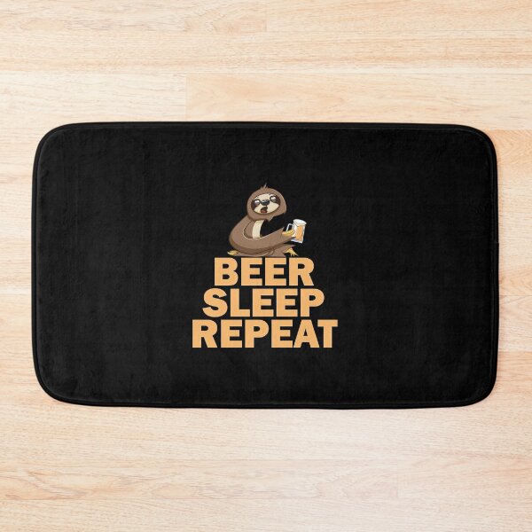 Item preview, FUNNY BEER SLEEP REPEAT DESIGN  designed and sold by Picspot.