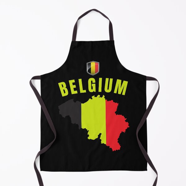 Item preview, Belgium Red Devils Soccer Football Style Map designed and sold by Hoiho Adventure Shirts.