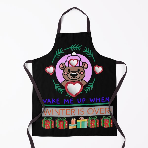 Item preview, WAKE ME UP WHEN WINTER IS OVER designed and sold by OliDesigns.