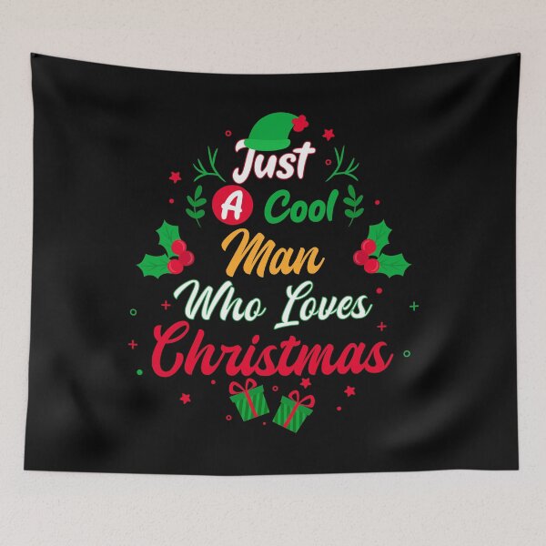 Item preview, Just a Cool Man Who Loves Christmas - Gift designed and sold by yeknow.