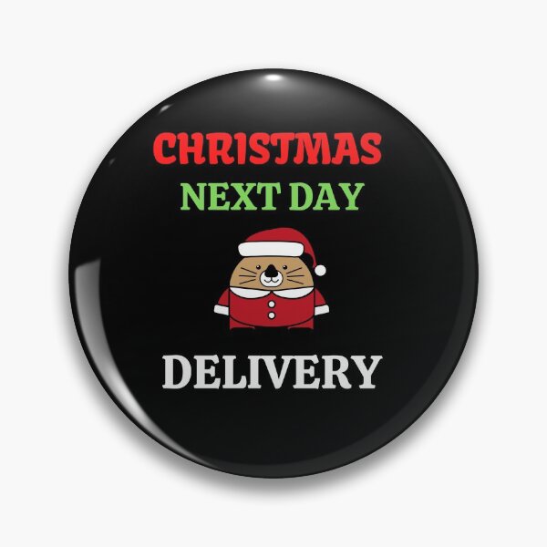 Item preview, christmas next day delivery designed and sold by Pea Fitness.