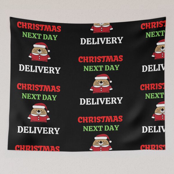 Item preview, christmas next day delivery designed and sold by Pea Fitness.