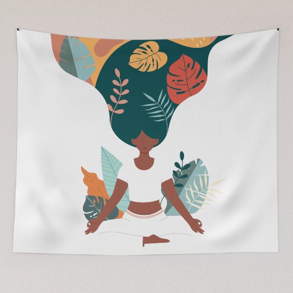 Item preview, Tropical Yoga designed and sold by SurfolioPrints.