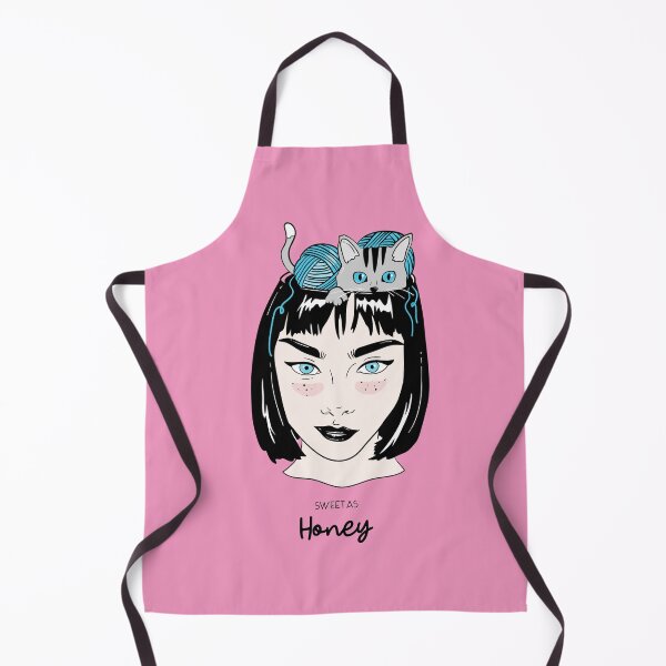 Item preview, Sweet As Honey Funny T-shirt For Women Cat Lover Amazing Gift designed and sold by wissem-ayedi.