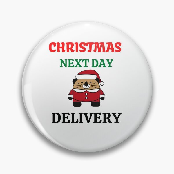 Item preview, christmas next day delivery designed and sold by Pea Fitness.