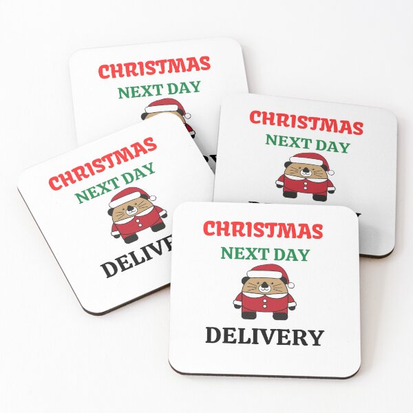 Item preview, christmas next day delivery designed and sold by Pea Fitness.