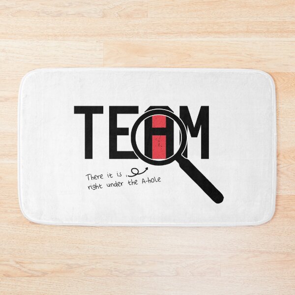 Item preview, I Found The I In Team, There it is right under the A-whole Graphic Very Funny Gift designed and sold by Van-Tees.