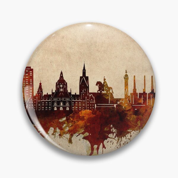 Item preview, hannover skyline vintage designed and sold by BekimART2.