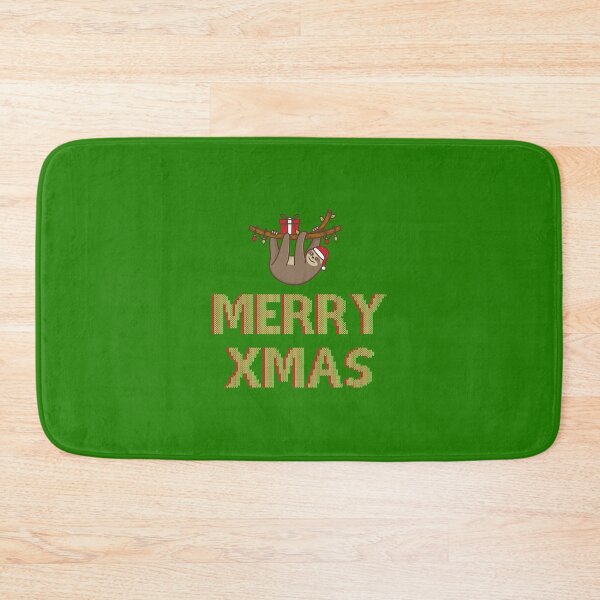 Item preview, FUNNY SLOTH MERRY XMAS DESIGN designed and sold by Picspot.