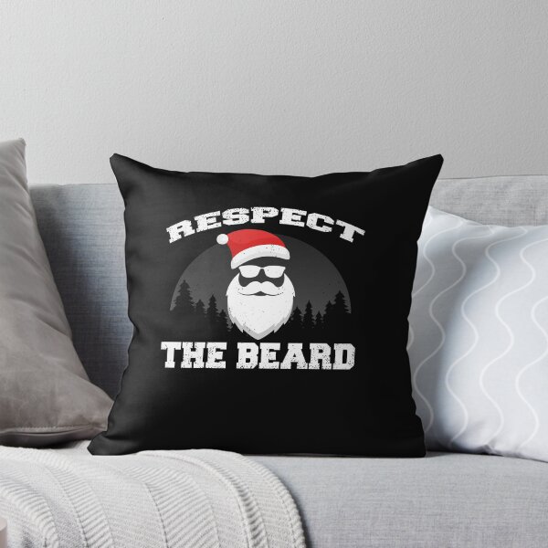 Item preview, BERESPECT THE BEARD, CHRISTMAS MAN BEARD, SANTA BEARD designed and sold by TheFirstOne.