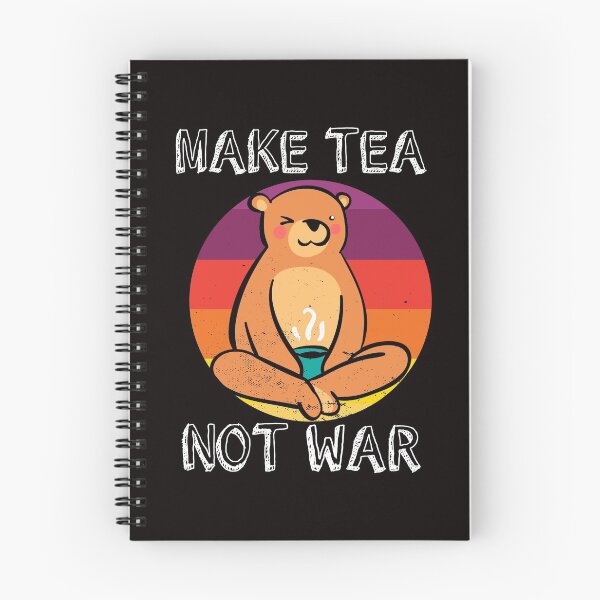 Item preview, Make Tea Not War Lustiges Teetrinker designed and sold by Nelt123.