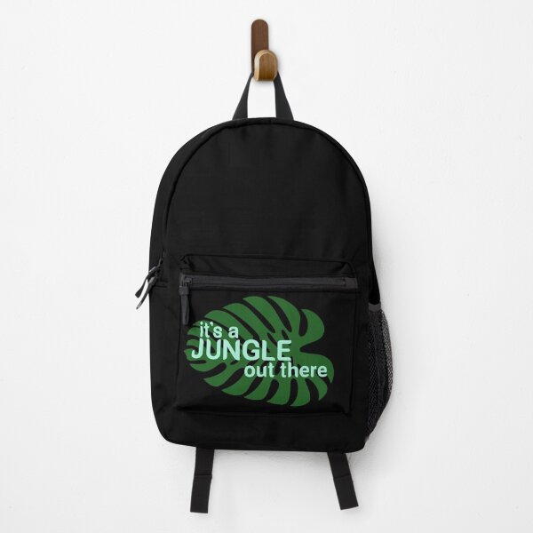 Item preview, it's a jungle out there monk designed and sold by Mr Wolf.