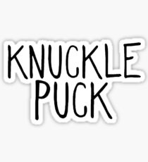 Knuckle Puck Text Logo Sticker