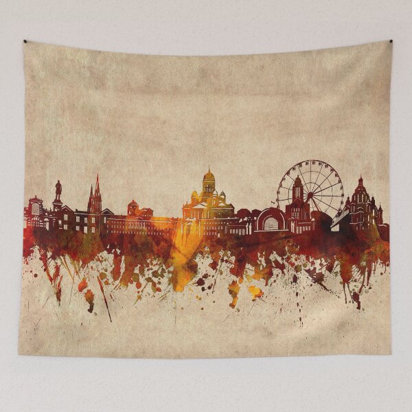 Item preview, helsinki skyline vintage designed and sold by BekimART2.