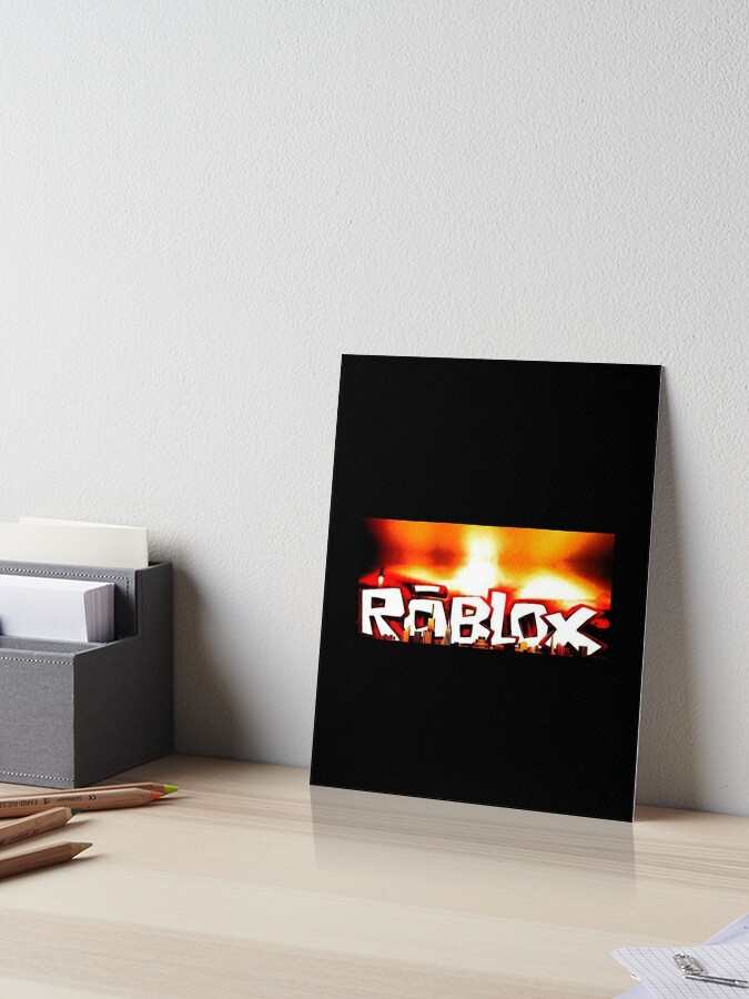 Roblox App Game Tween Kids Teen Cool Online Gaming Graphic Design Fun Gift Art Board Print By Thebohocabana Redbubble - how to tween transparency roblox