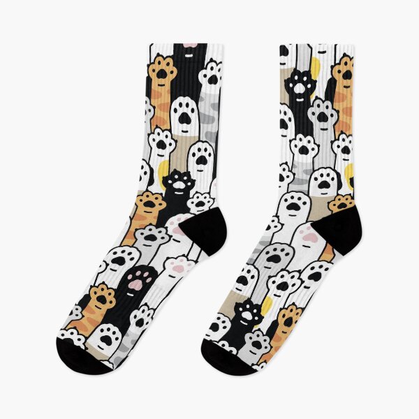 Item preview, Cat paws pattern designed and sold by tridentfoundry.