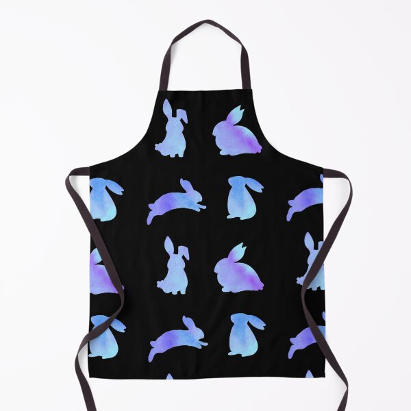 Item preview, Blue Watercolor Bunnies designed and sold by Hedda Young.