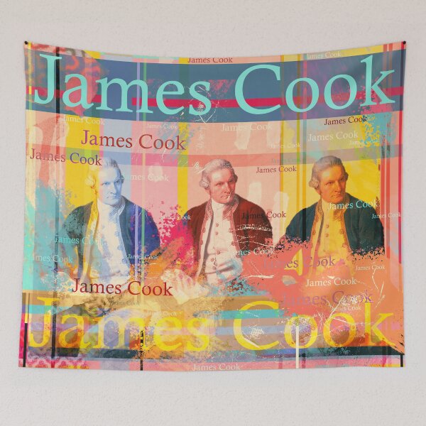 Item preview, James Cook Portrait, Seafarer Explorer designed and sold by Mauswohn.